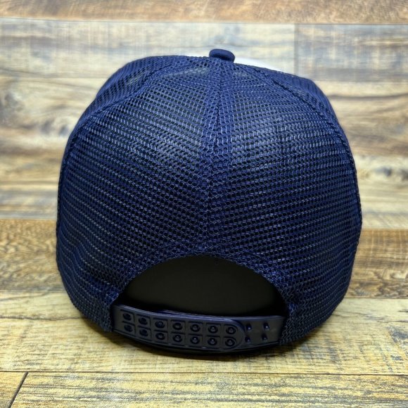 The Grateful Dead Mens Trucker Hat Navy Snapback 1991 Tour Baseball Hat Jam Band - Picture 4 of 7